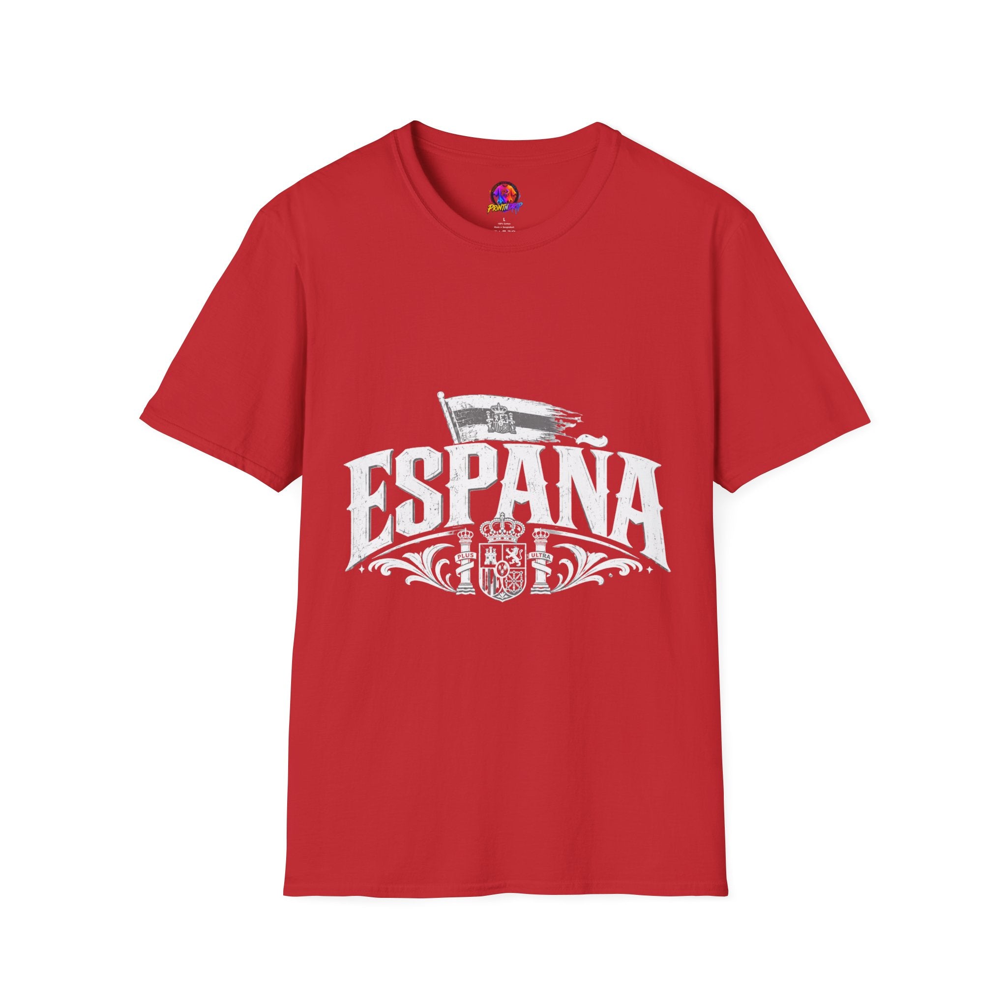 Spain Vintage T-Shirt — Retro Spanish Flag Tee