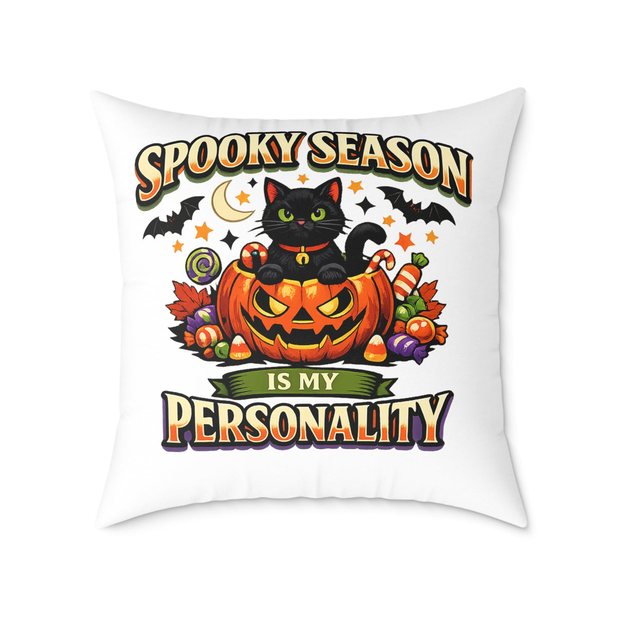 Halloween Spooky Season Is My Personality Pillow