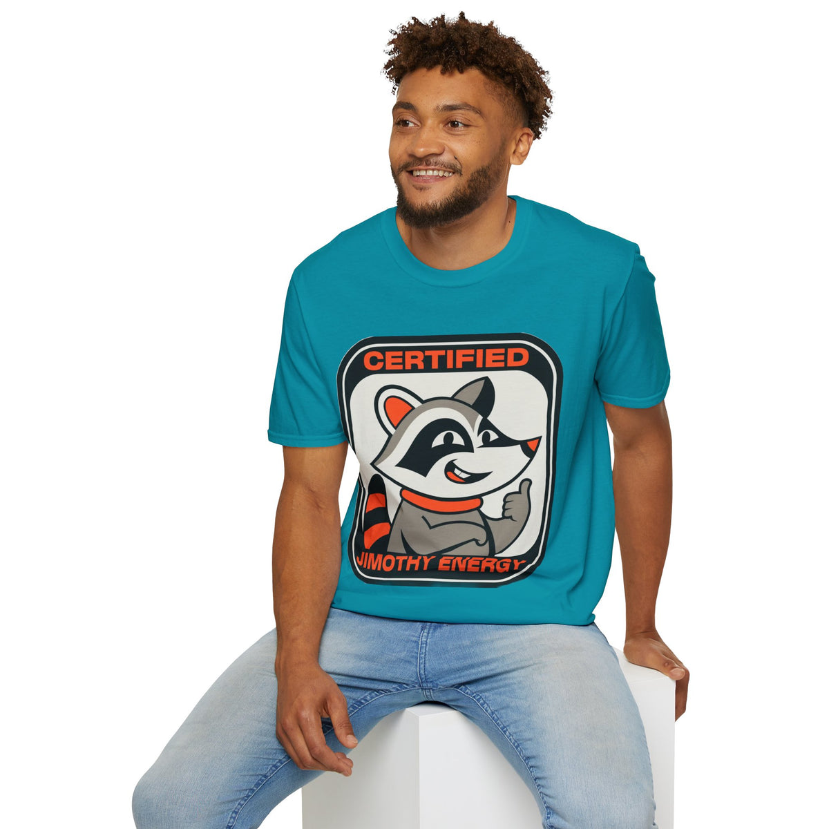 Certified Timothy Energies T-Shirt — Retro Raccoon Graphic Tee - Trending Now - August 2026