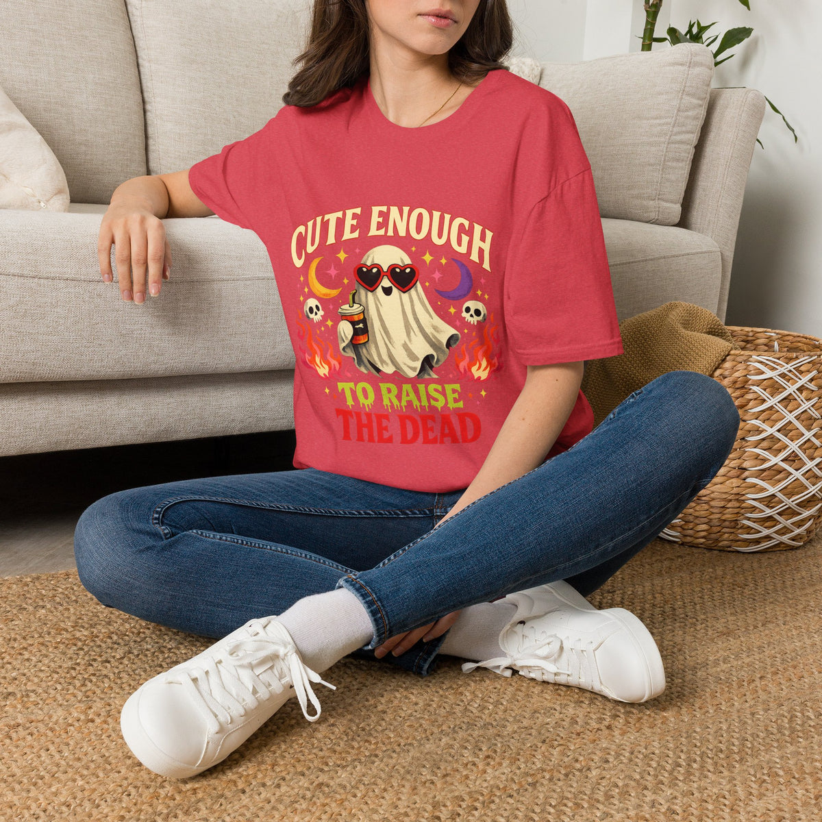 Halloween Cute Enough Unisex Softstyle T-Shirt