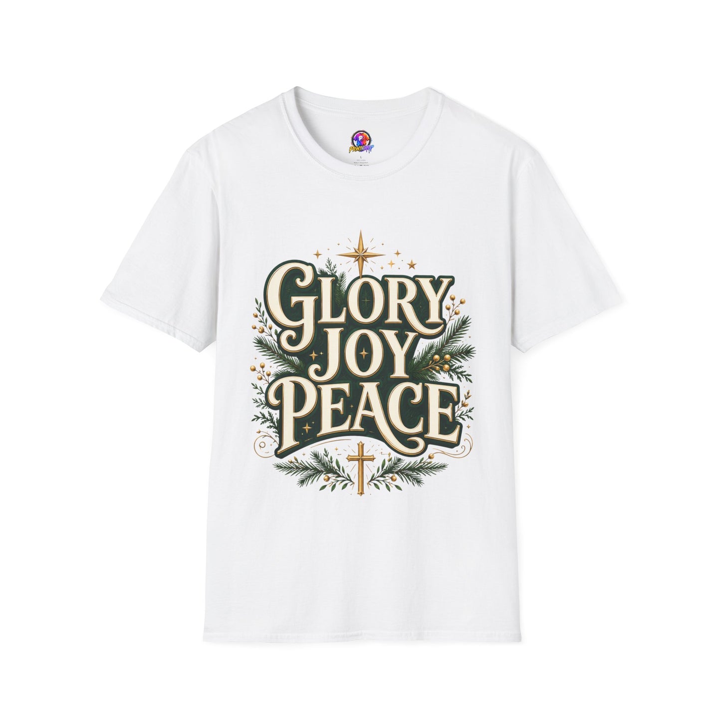 Glory Joy Peace Christmas T-Shirt