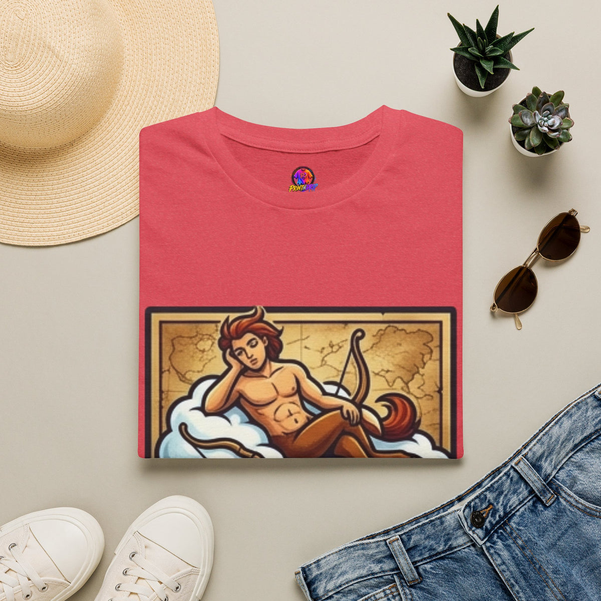 Sagittarius Zodiac T‑Shirt — Fiercely Independent, Easily Bored Astrology Tee