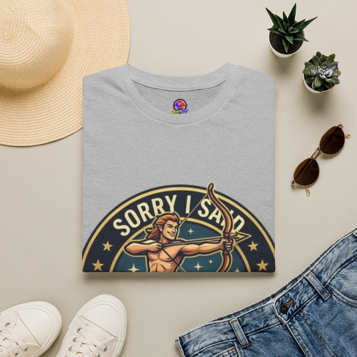 Sagittarius T-Shirt "Sorry I Said What Everyone Else Was Thinking" – Zodiac Archer Graphic Tee