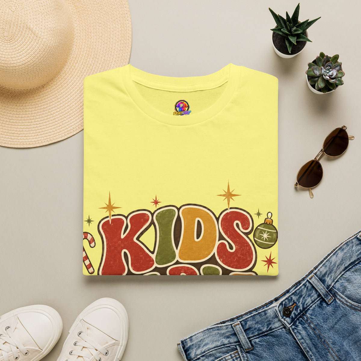 Kids Table Alumni T-Shirt — Retro Holiday Family Dinner Tee