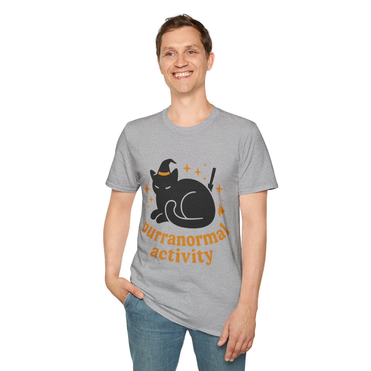 Paranormal Activity Circle T-Shirt — Cute Retro Ghost & Stars Tee - Trending Now - August 2026
