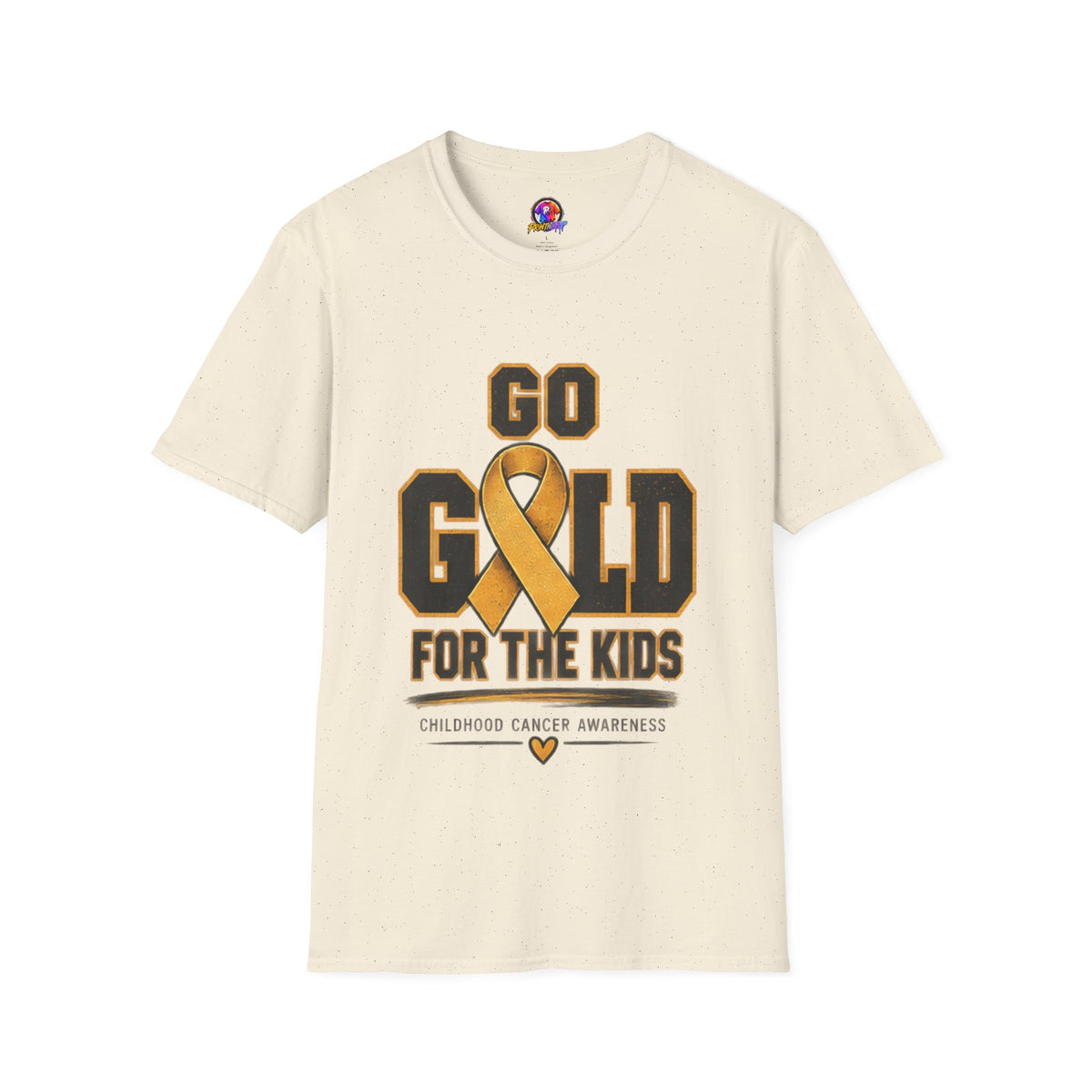 Go Gold For The Kids T-Shirt — Childhood Cancer Awareness Tee