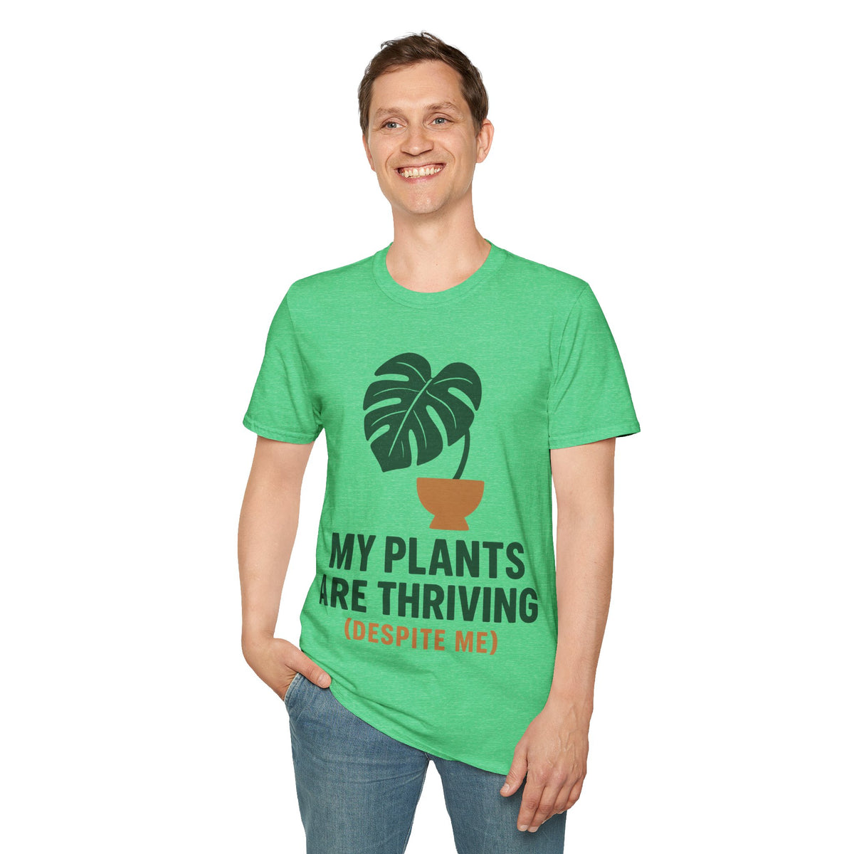 Plant Lover T-Shirt — 'My Plants Are Thriving, Therapy Not' Potted Monstera Tee - Trending Now - September 2026