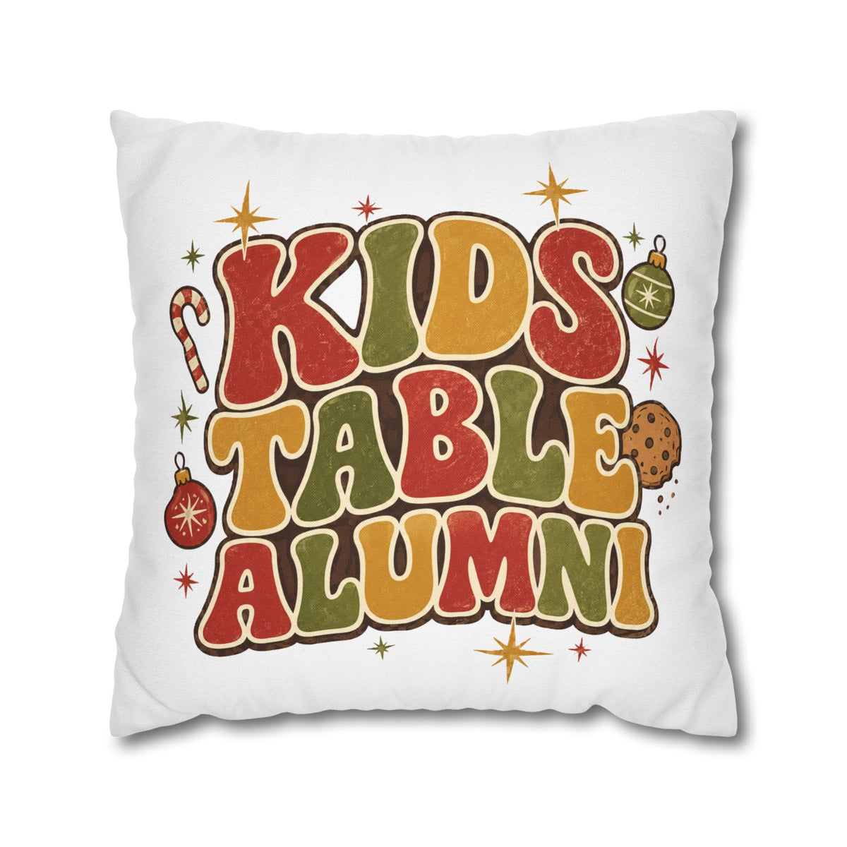 Christmas Kids Table Alumni Holiday Pillowcase