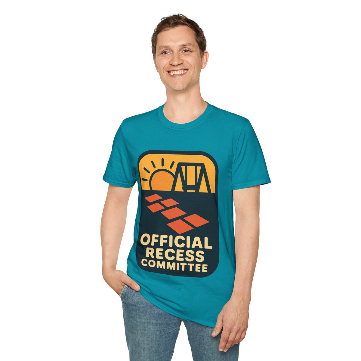 Official Recess Committee T-Shirt – Retro Sunset Camp Graphic Tee - Trending Now - August 2026