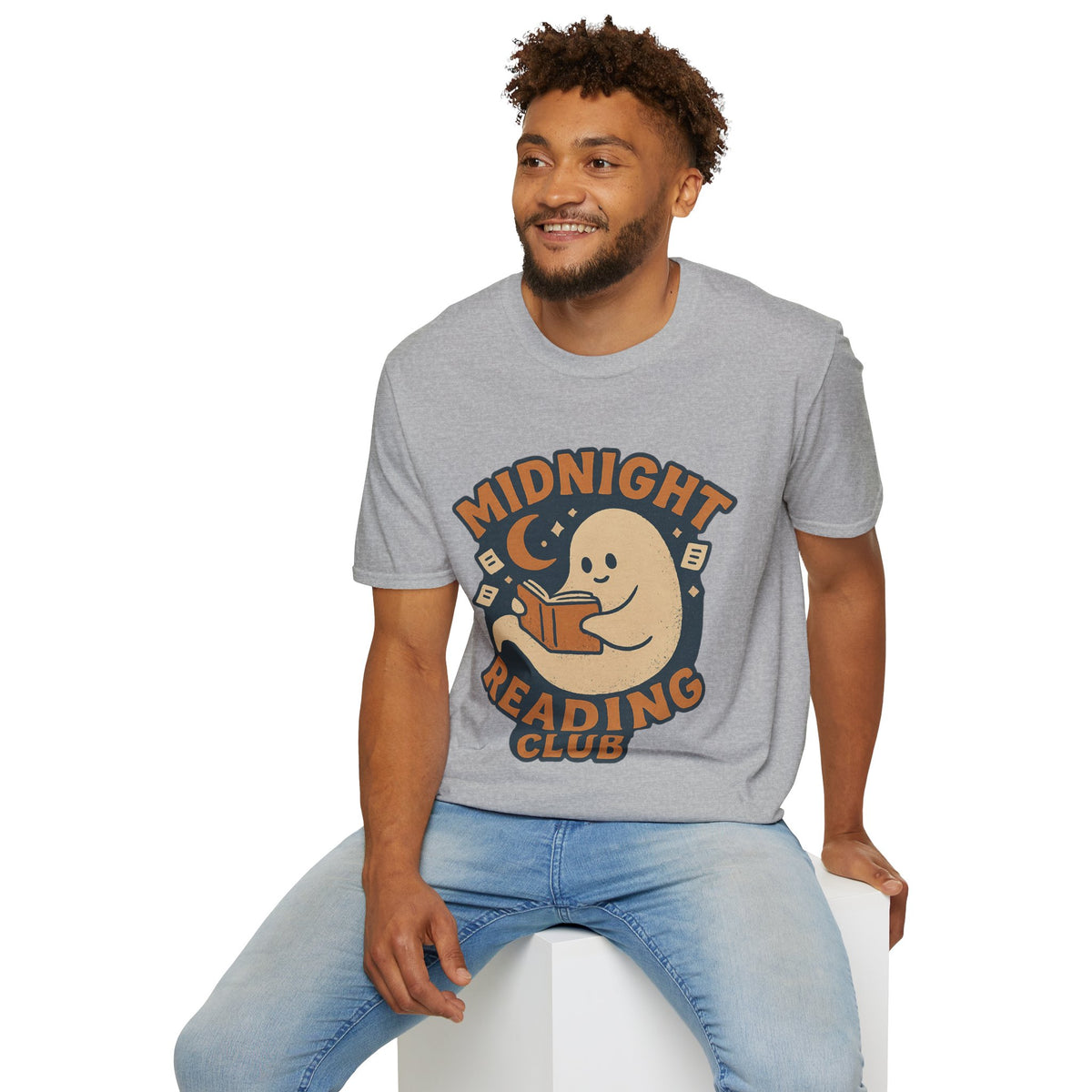 Midnight Reading Club T-Shirt — Cute Ghost Booklover Tee - Trending Now - August 2026