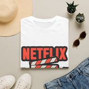 Netflix Documentary About Me Red Bubble Font T-Shirt - Y2K Pop Culture Graphic Tee - Trending Now - September 2026