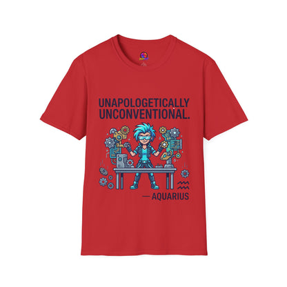 Unapologetically Unconventional T-Shirt — Quirky Steampunk Inventor Graphic Tee