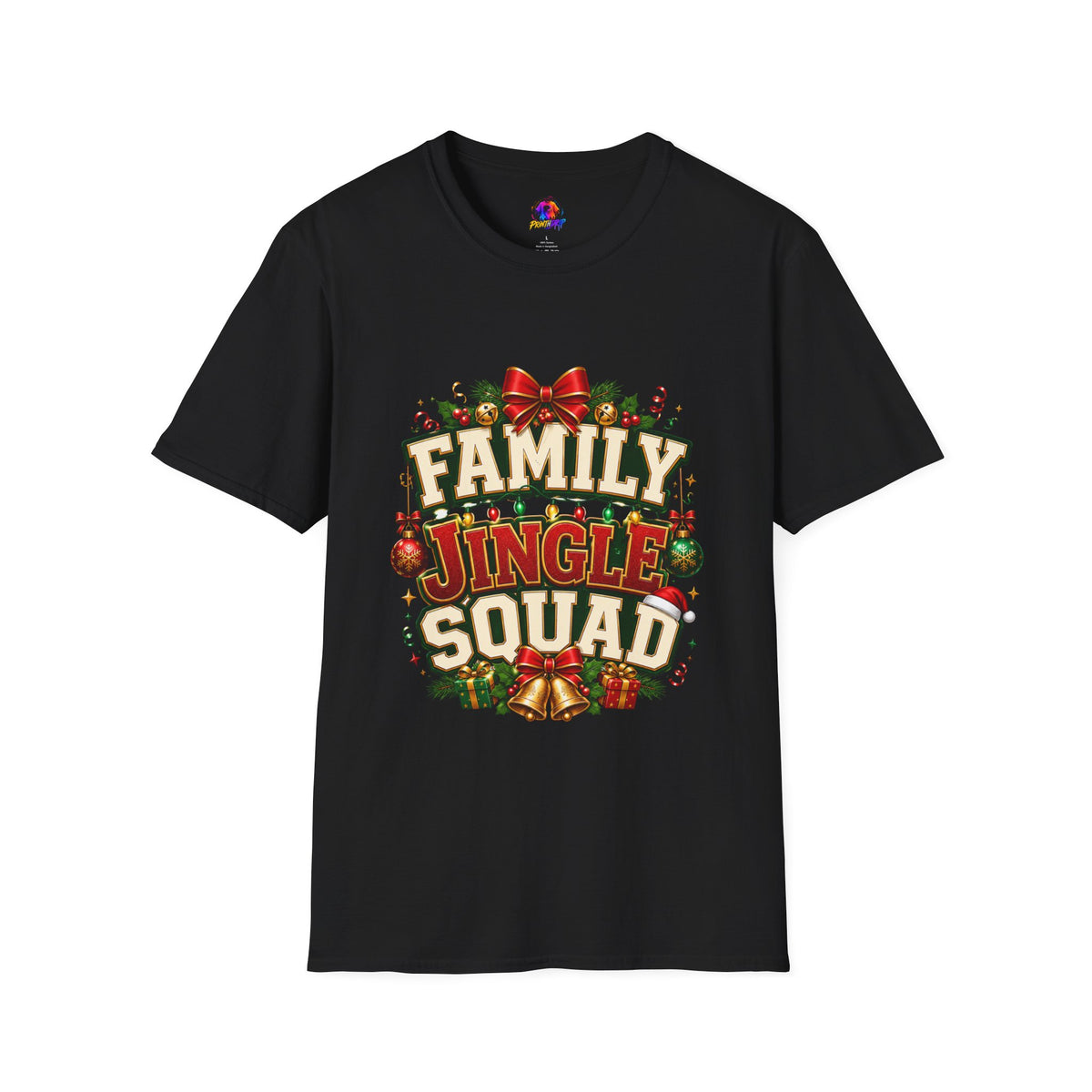 Family Jingle Squad Christmas T-Shirt — Festive Holiday Tee