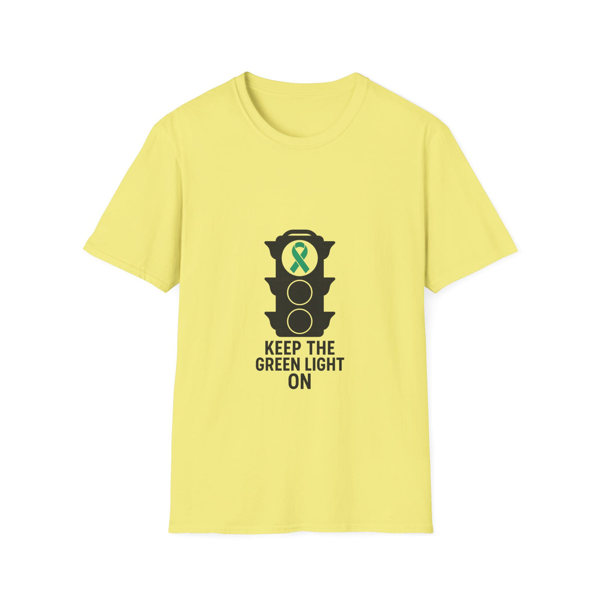 Keep the Green Light On T-Shirt – Mental Health Awareness Traffic Light Tee - Trending Now - October 2026