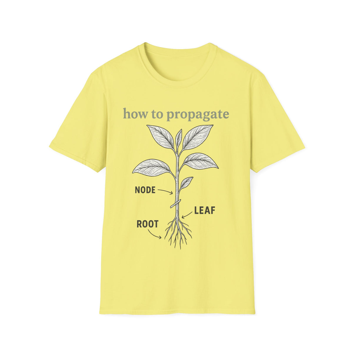 How to Propagate Plant T-Shirt — Botanical Propagation Guide Tee - Trending Now - September 2026