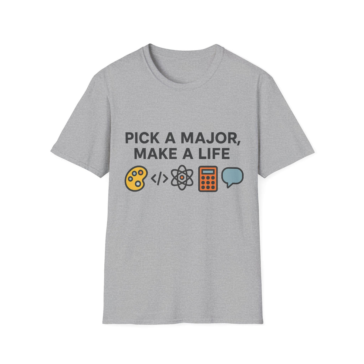 Pick a Major T-Shirt — Funny College Major Emoji Tee - Trending Now - August 2026