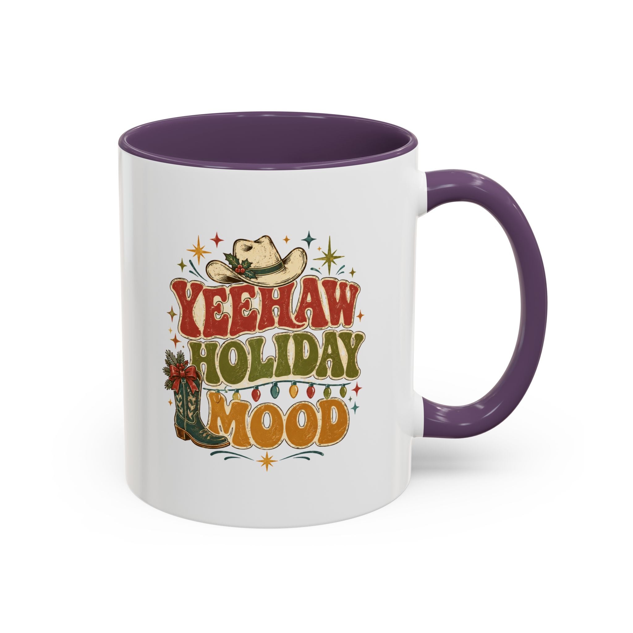 Christmas Yeehaw Holiday Mood Coffee Mug