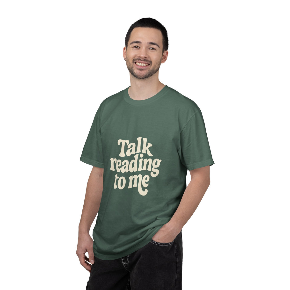 Talk Reading To Me T-Shirt — Vintage Book Lover Tee - Trending Now - October 2026