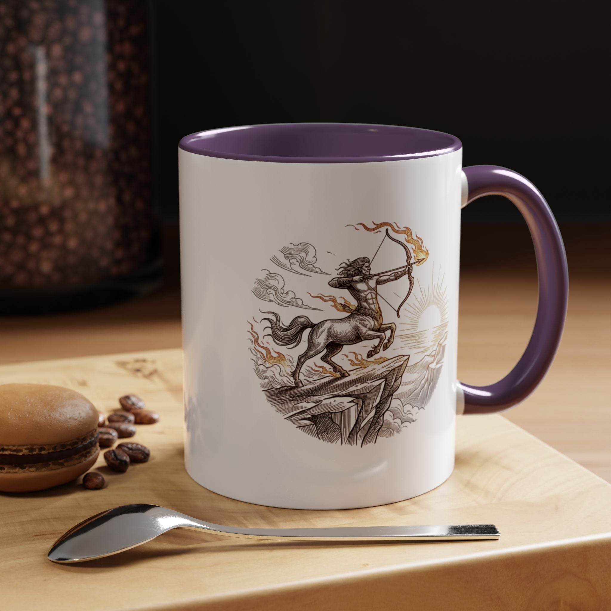 Centaur Archer Coffee Mug — Mythic Sagittarius Design Accent Mug