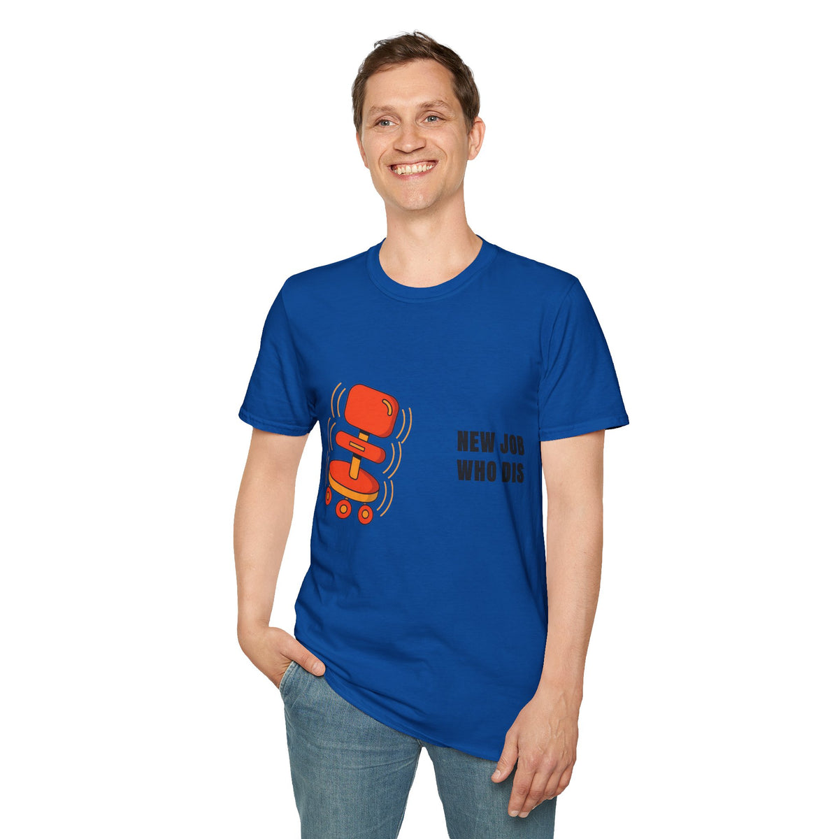 T-Shirt — 'New Job Who Dis' Funny Career Change Tee - Trending Now - September 2026