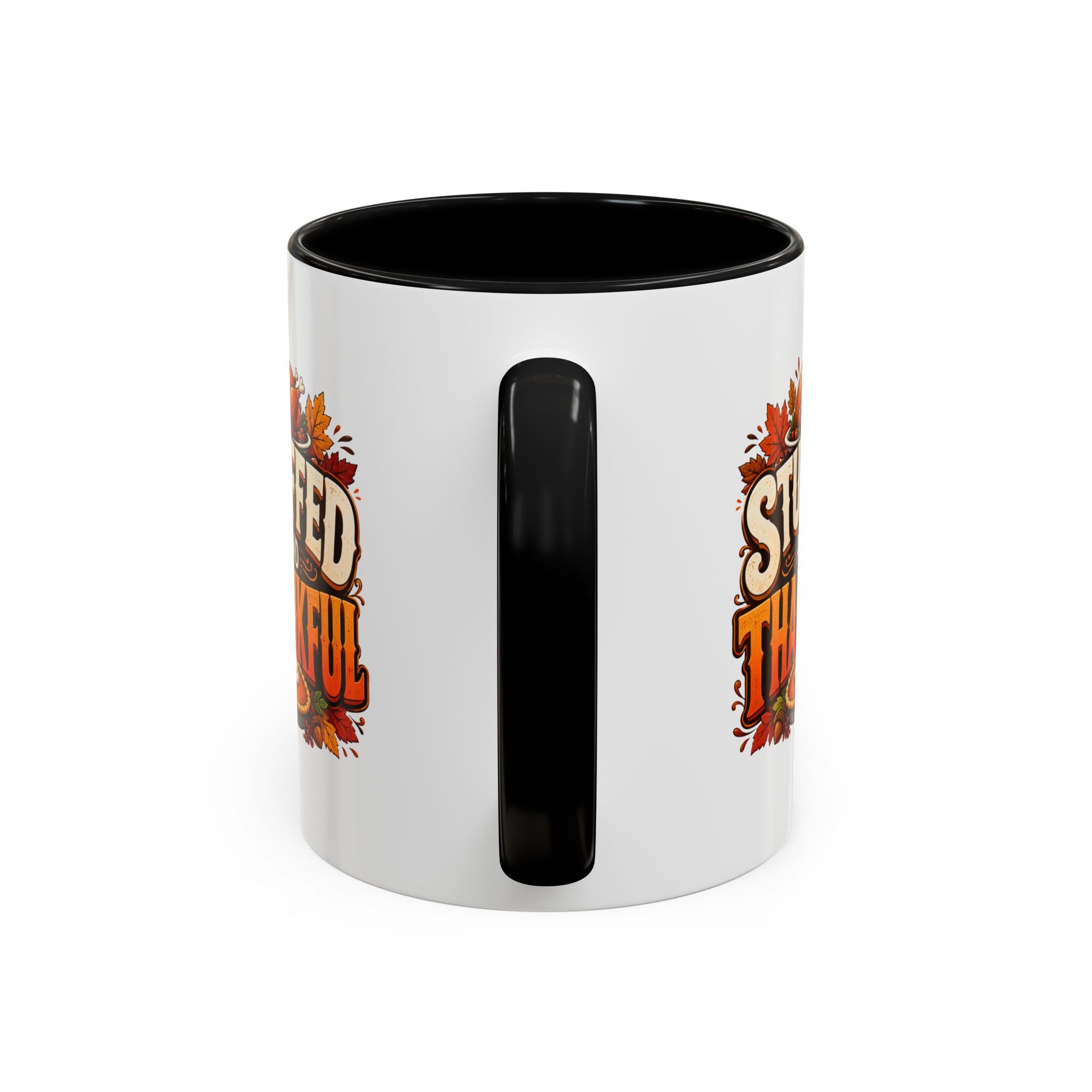Thanksgiving Mug Stuffed and Thankful Thanksgiving Coffee Mug