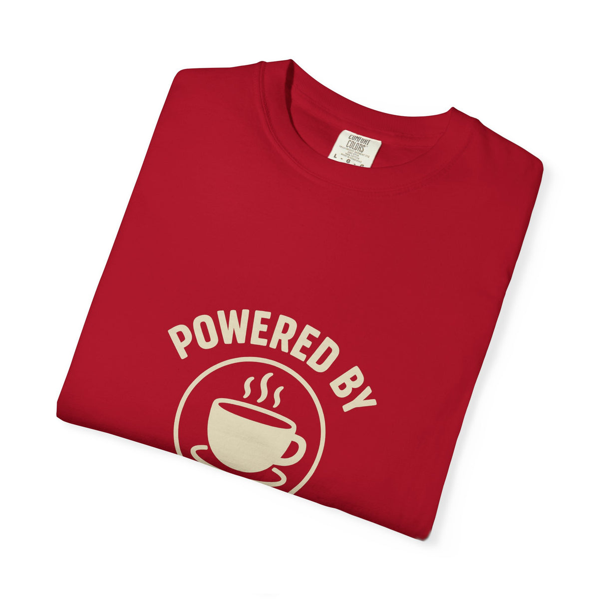 Christmas Baking T-Shirt — "Powered by Coffee and Christmas Baking"- Trending Now - October 2026