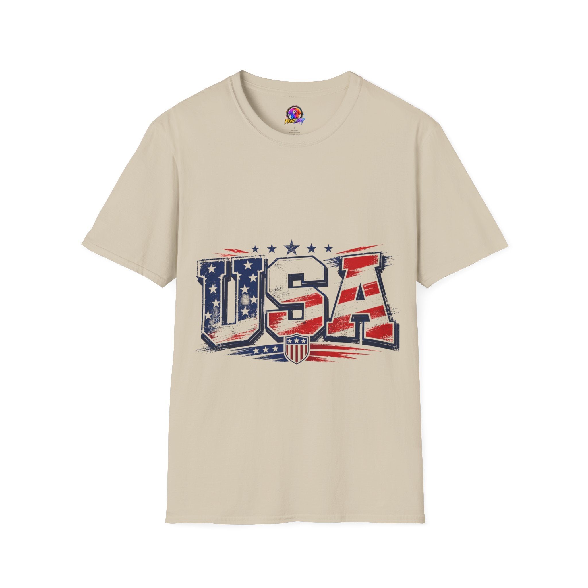 USA Flag Graphic T-Shirt — Patriotic American Pride Tee