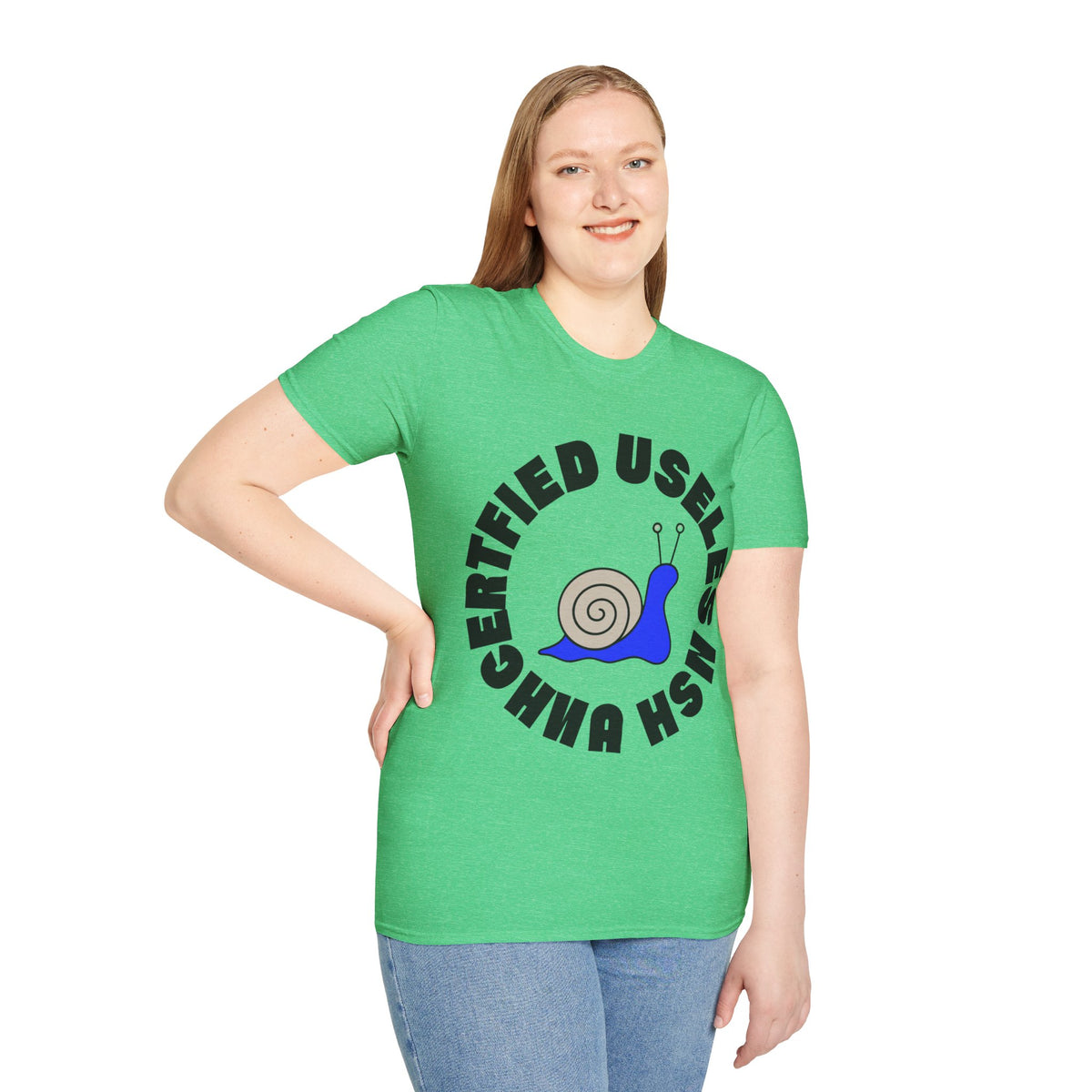 Certified Useless Snail T-Shirt — Funny Cute Graphic Tee for Sarcastic Gifts - Trending Now - August 2026