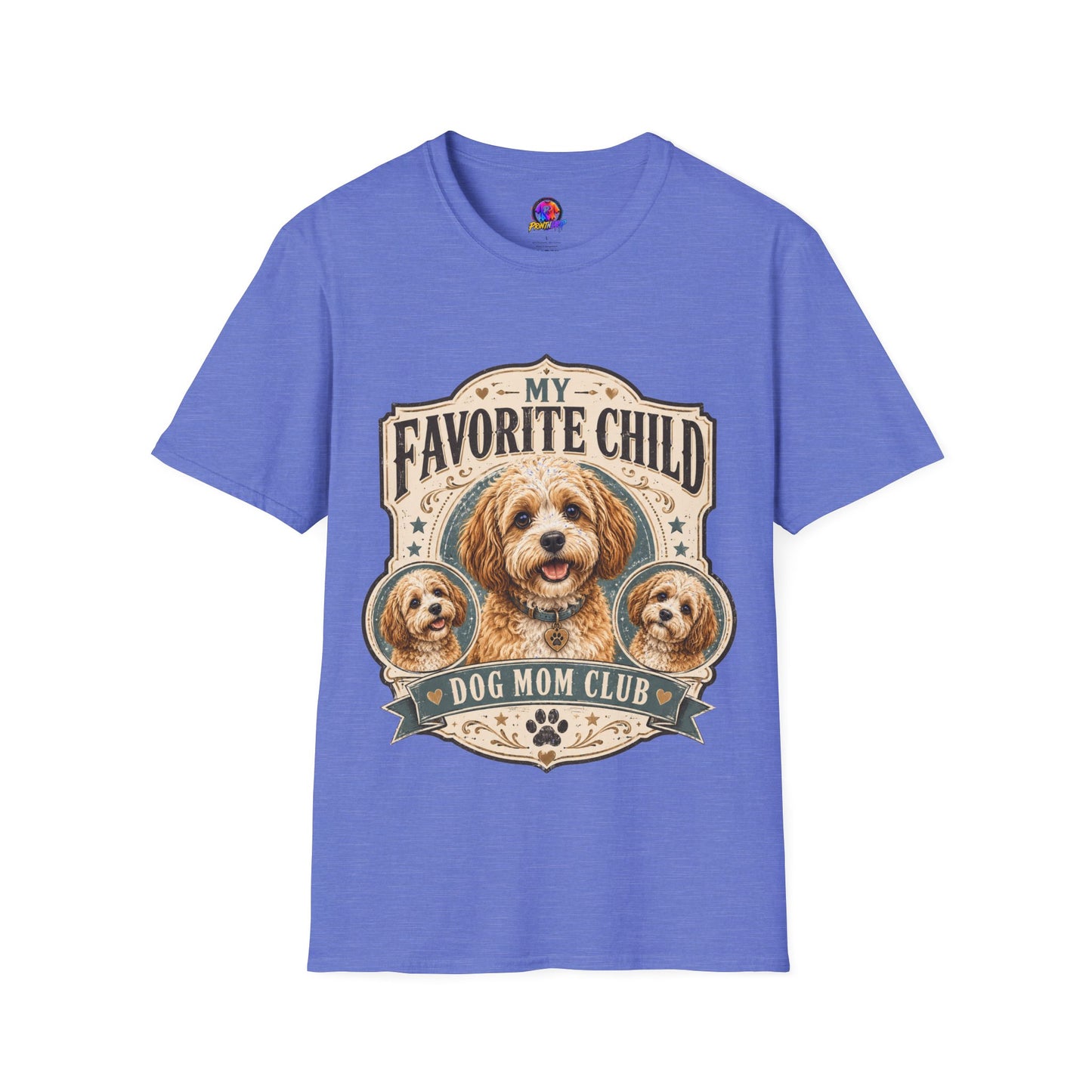 My Favorite Child Dog Mom Club T-Shirt — Cute Puppy Pet Lover Tee