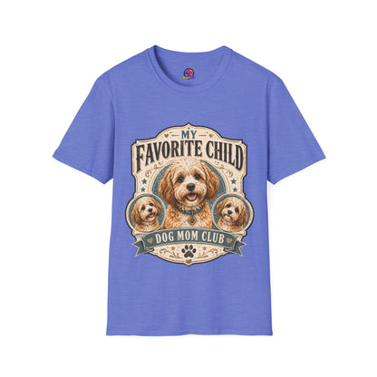 My Favorite Child Dog Mom Club T-Shirt — Cute Puppy Pet Lover Tee