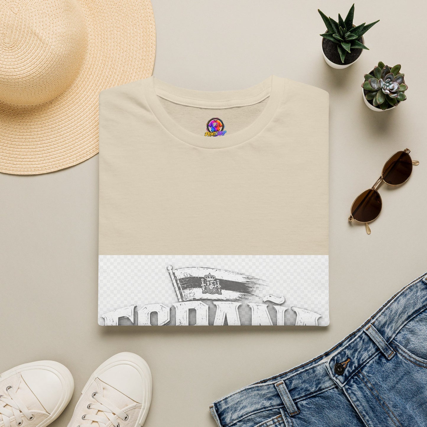 Spain Vintage T-Shirt — Retro Spanish Flag Tee