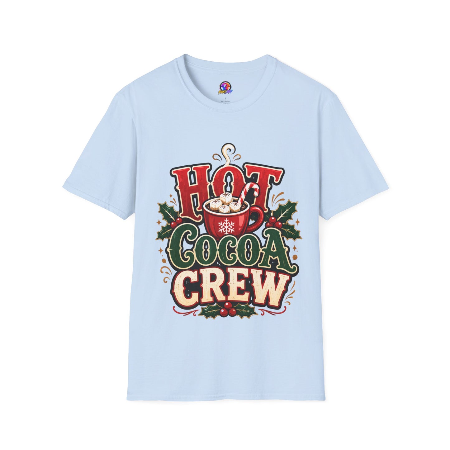 Hot Cocoa Crew T‑Shirt — Cozy Holiday Hot Chocolate Graphic Tee