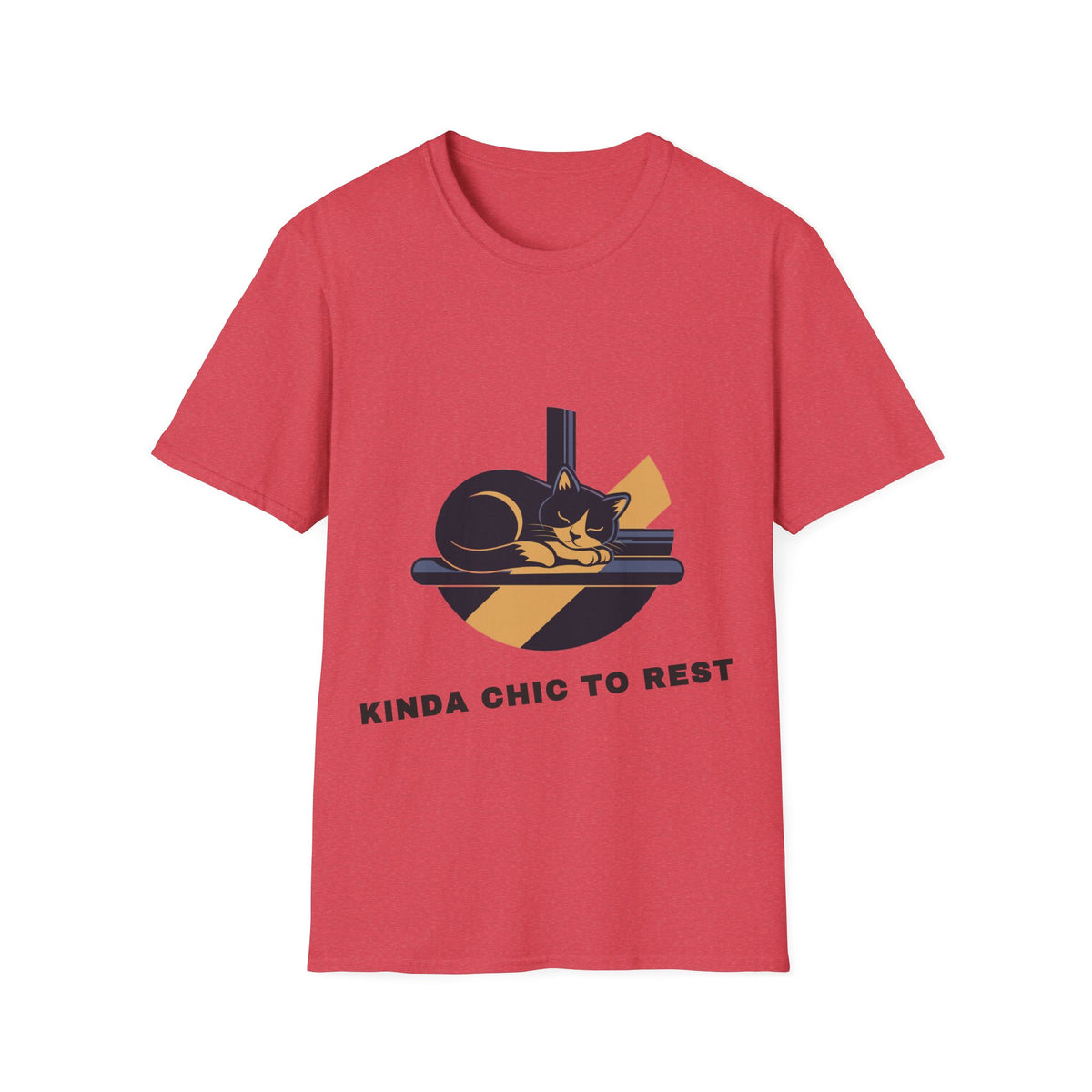 Cat Resting T-Shirt — "Kinda Chic to Rest" Graphic Tee - Trending Now - September 2026