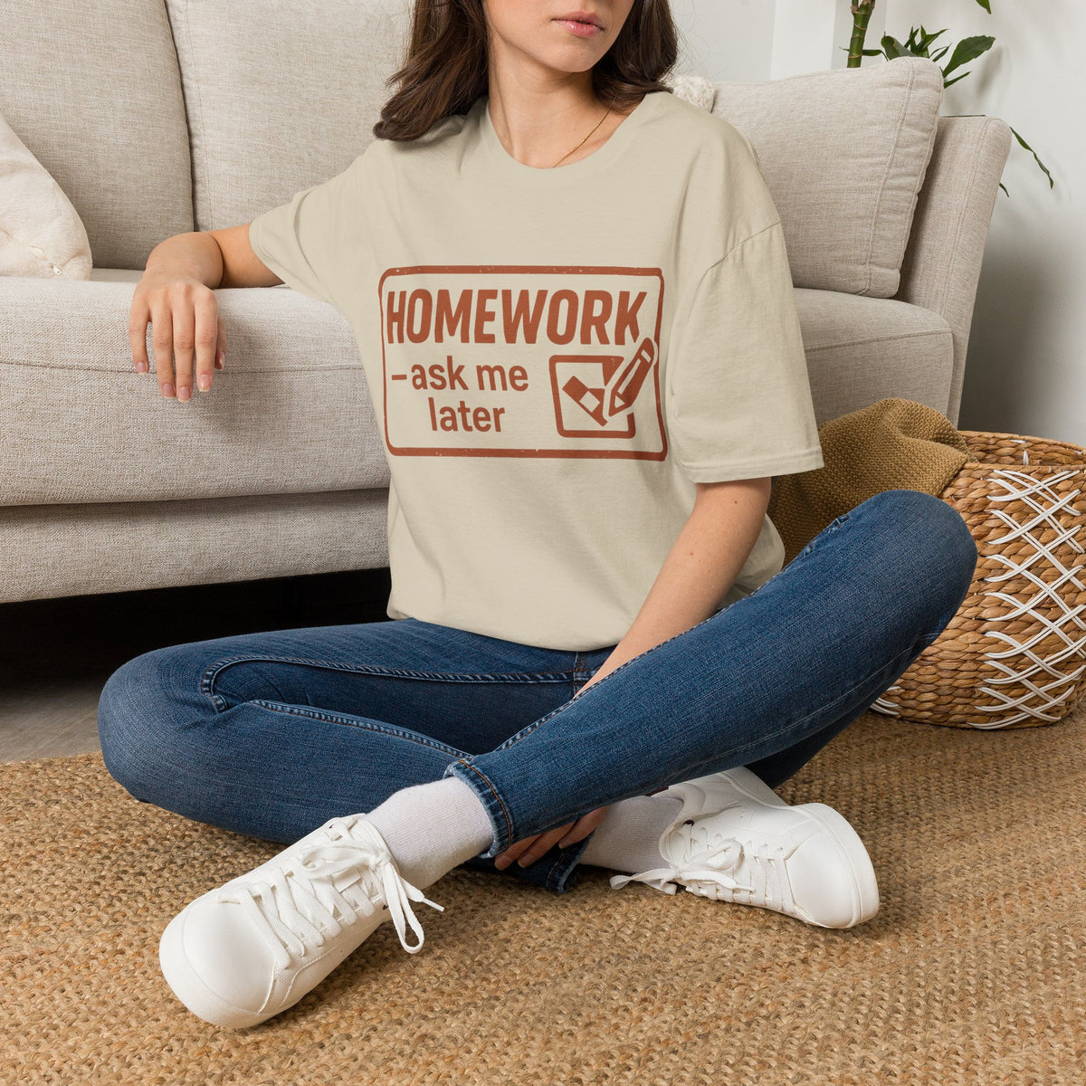 Homework Club T‑Shirt — 'Homework? Done Later' Retro Badge Tee - Trending Now - August 2026