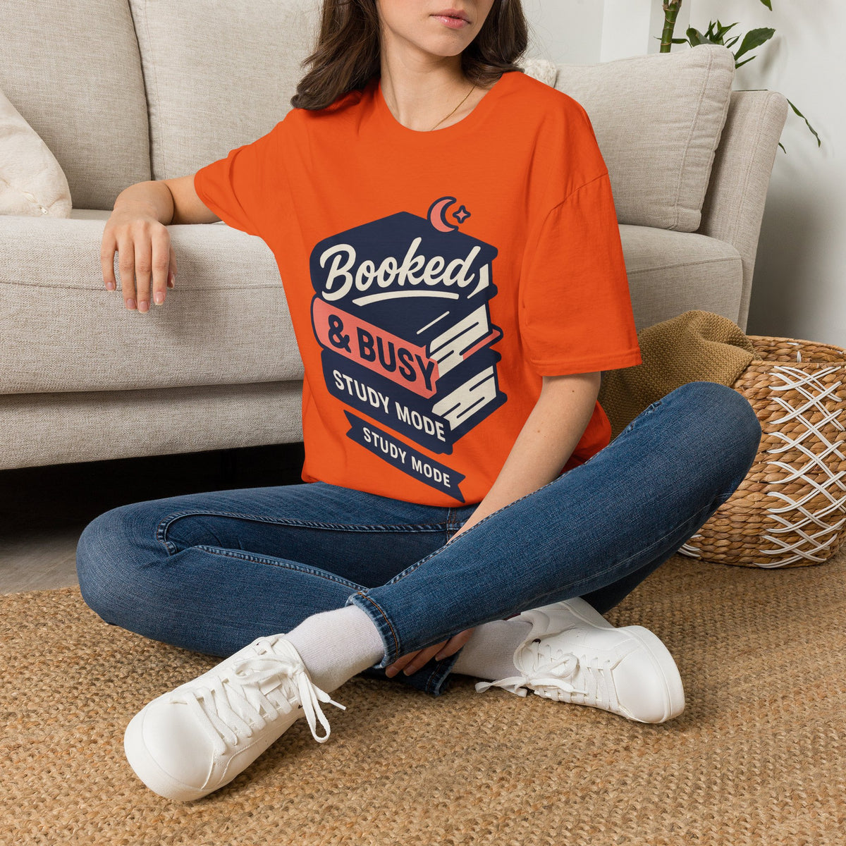 Booked & Busy T‑Shirt – Librarian/Book Lover Reading Gift - Trending Now - August 2026