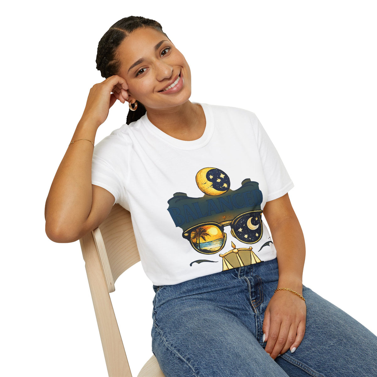 Zodiac Libra Unisex Softstyle T-Shirt