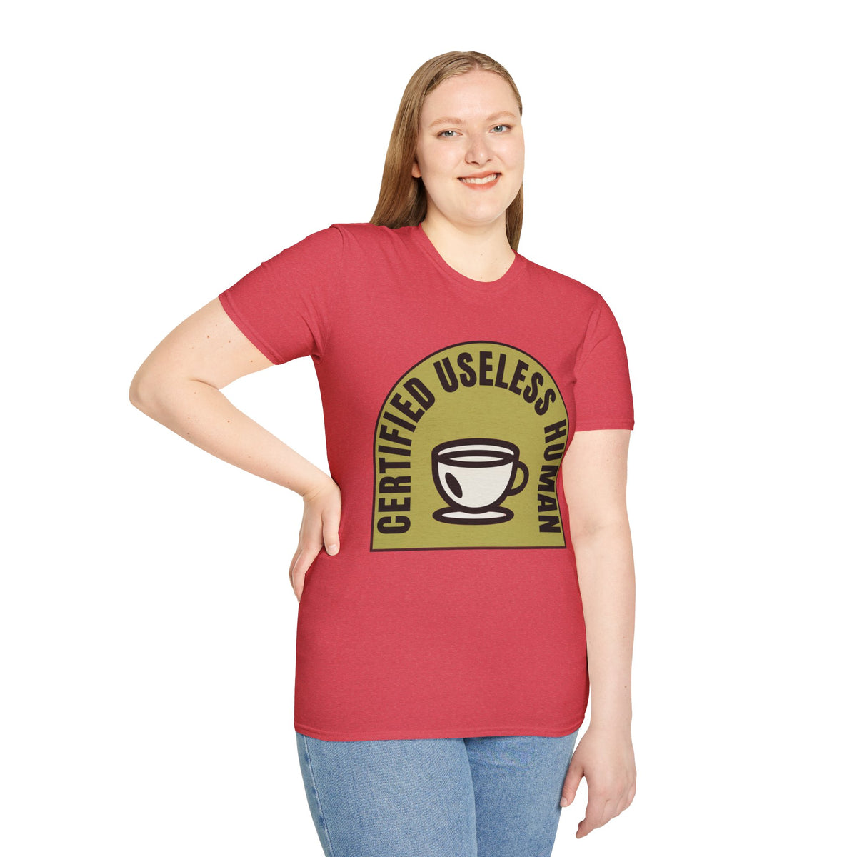 Certified Useless Human T-Shirt — Funny Coffee Lover Graphic Tee - Trending Now - August 2026