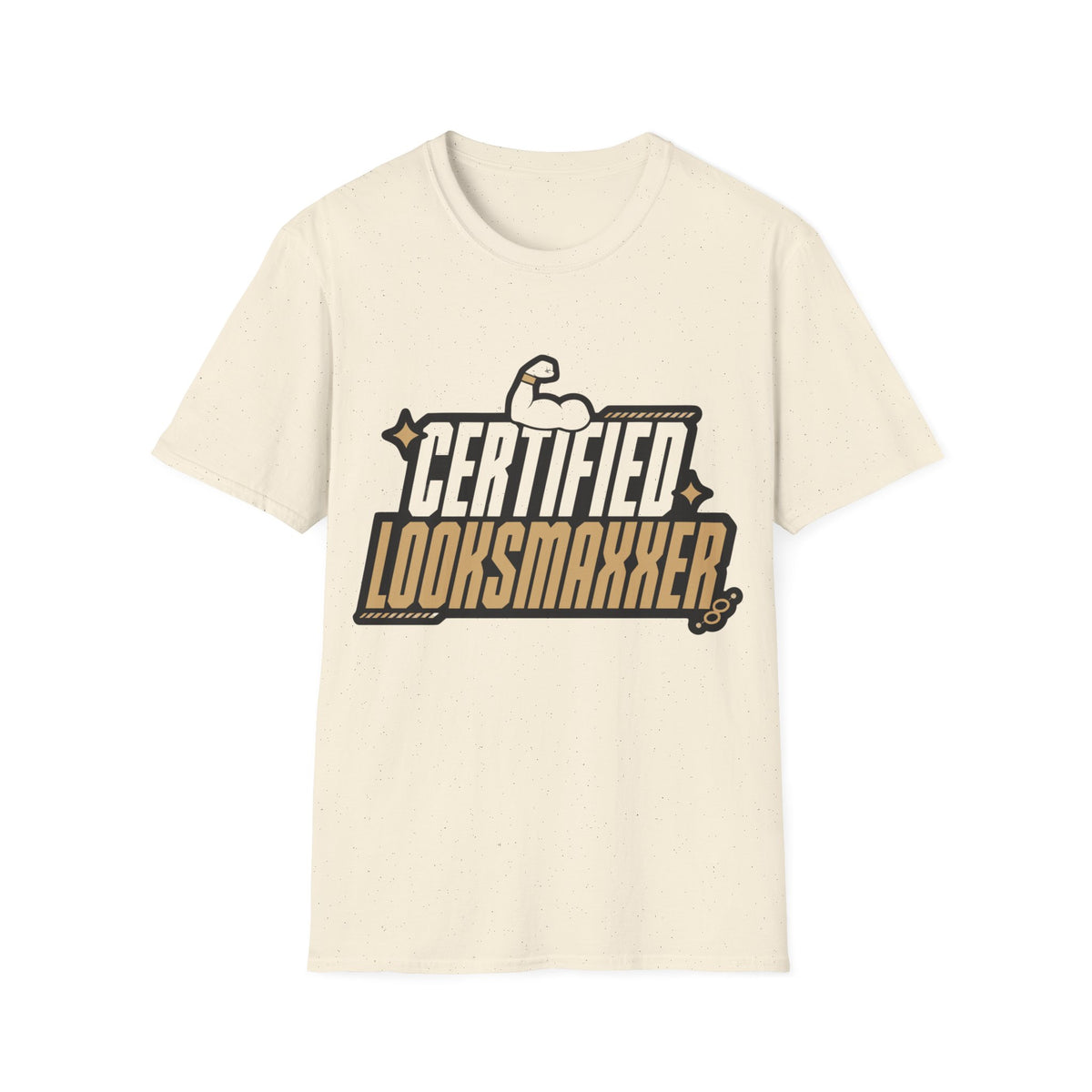 Certified Looksmaxxer T-Shirt — Funny Fitness & Glow-Up Tee - Trending Now - August 2026