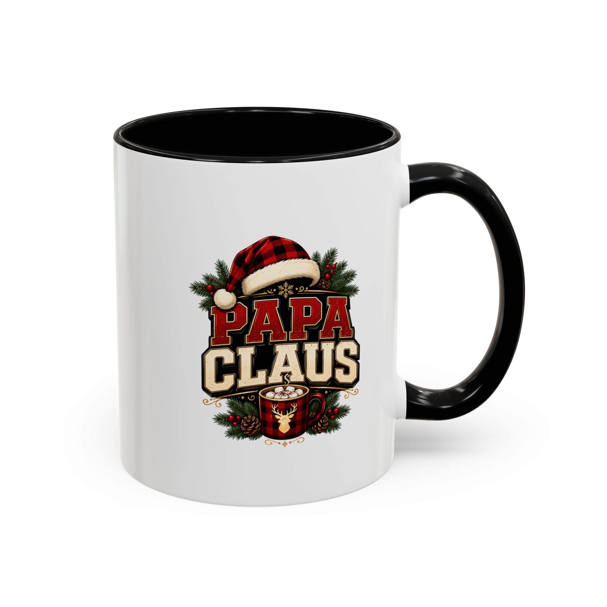 Papa Claus Coffee Mug – Christmas Dad Holiday Accent Mug