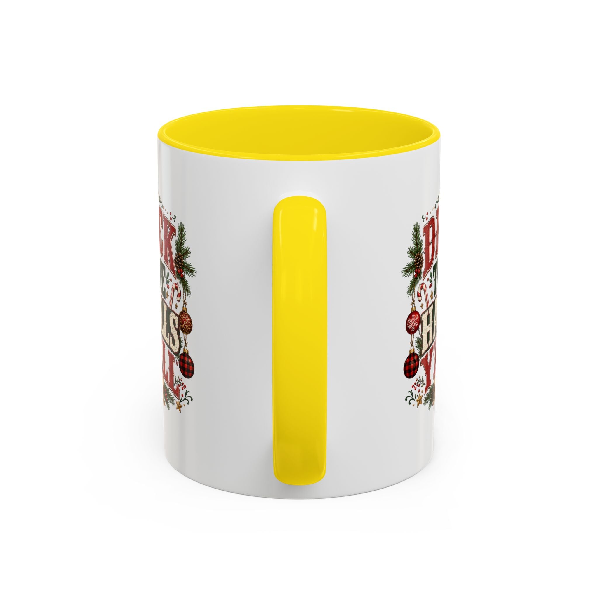 Deck the Halls Y'all Christmas Coffee Mug