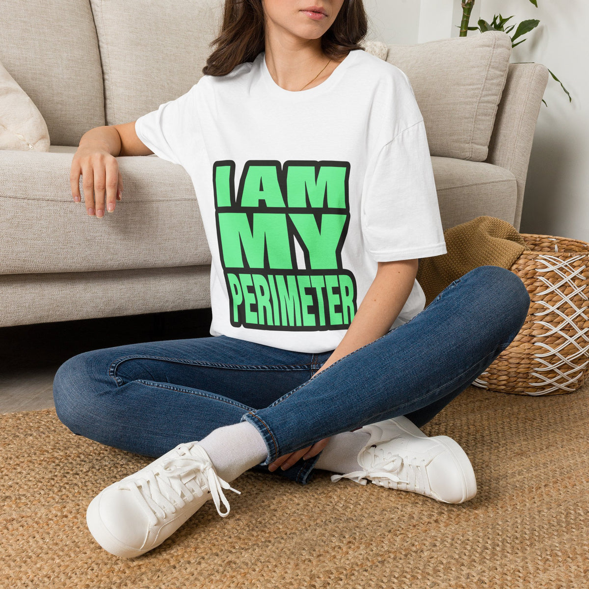 "I Am My Perimeter" Graphic Tee - Trending Now - September 2026