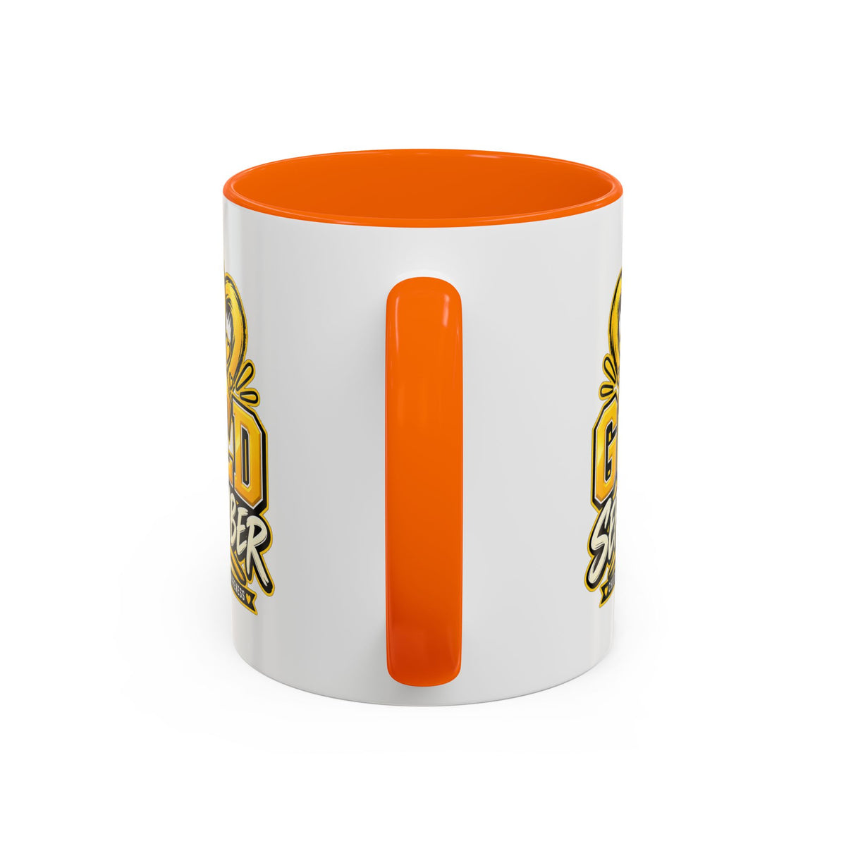 Gold September Coffee Mug — Childhood Cancer Awareness Accent Mug (11/15oz)