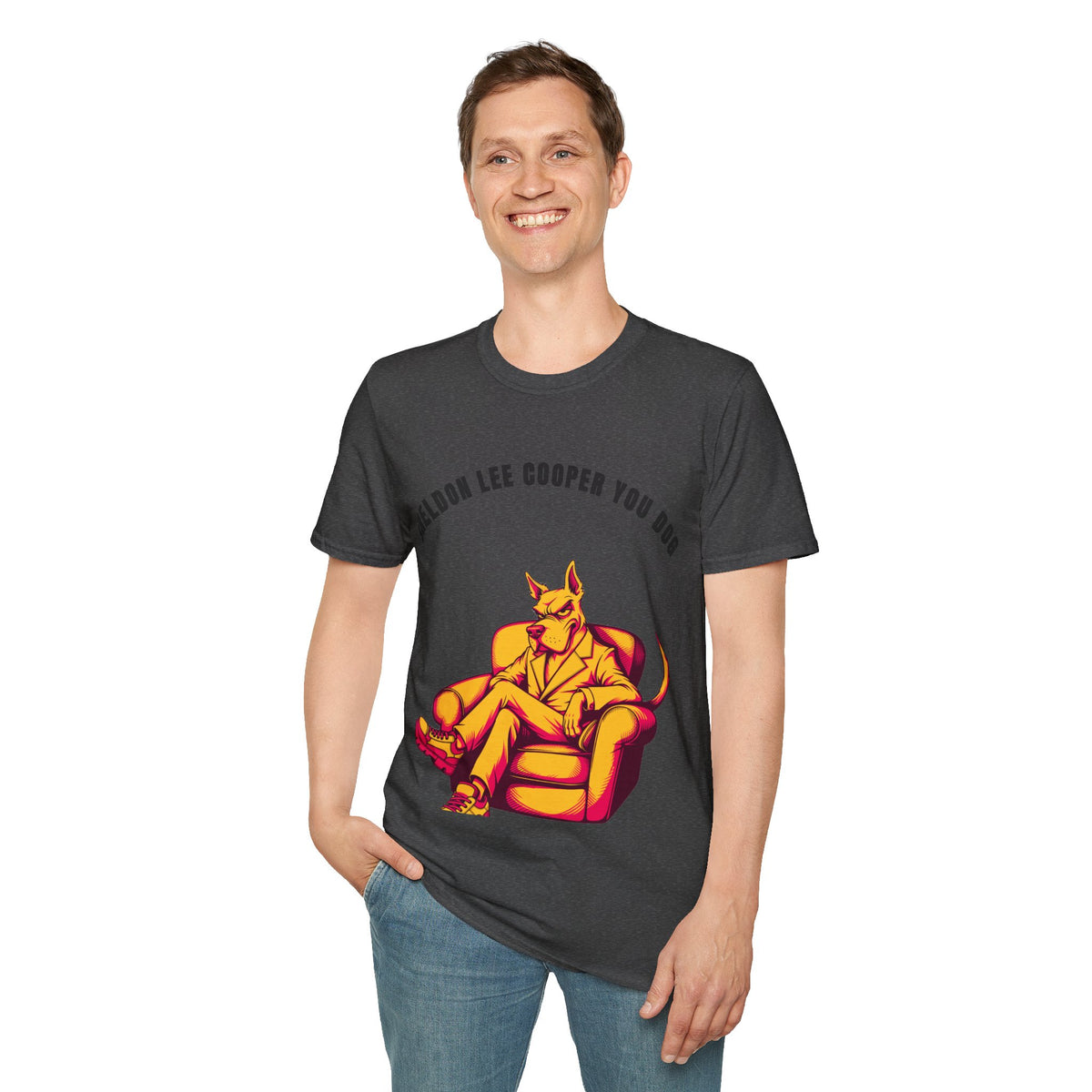 T-Shirt — "Sheldon Lee Cooper You Dog" Vintage Chill Dog Illustration - Trending Now - September 2026