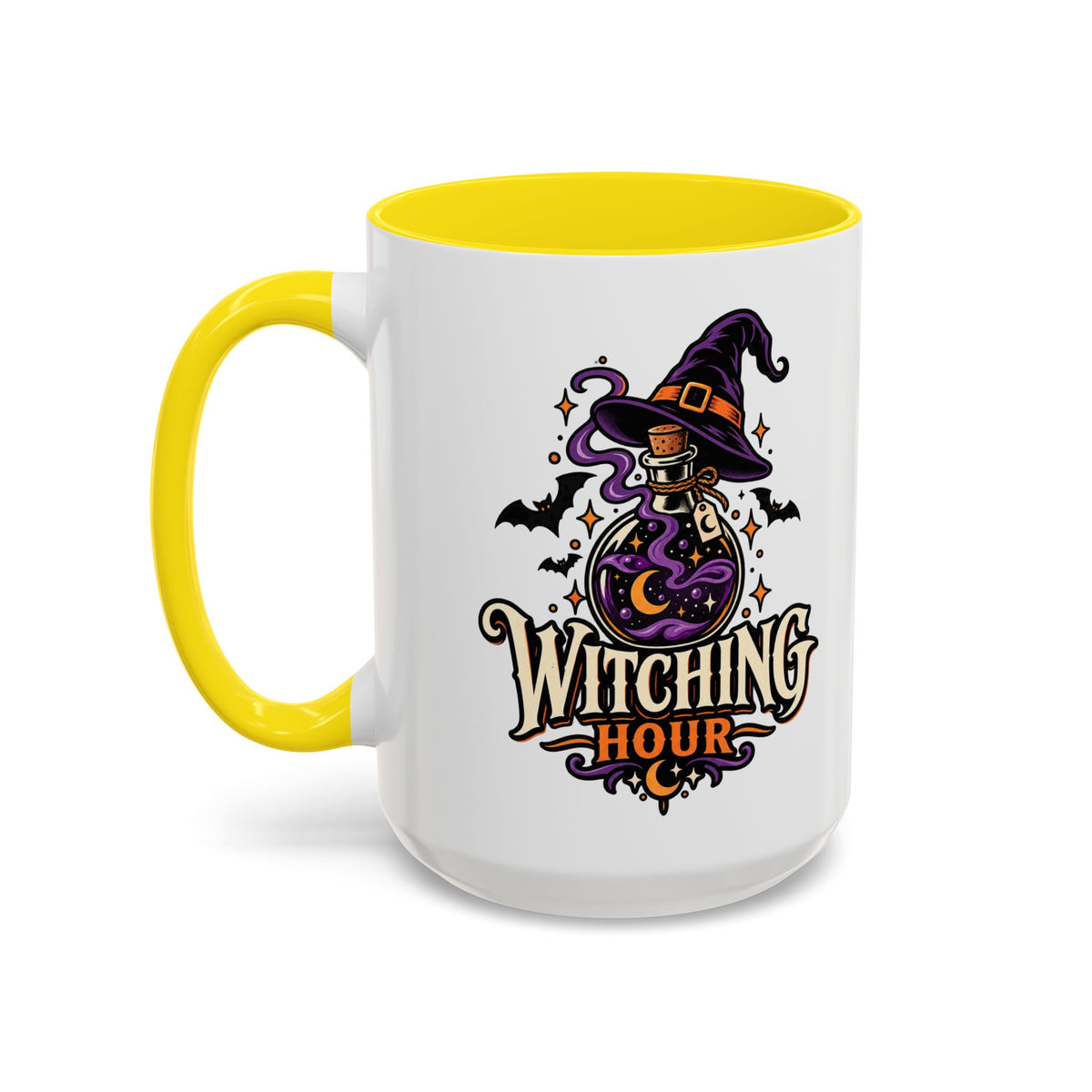 Witching Hour Coffee Mug — Halloween Witch Potion Accent Mug (11/15oz)