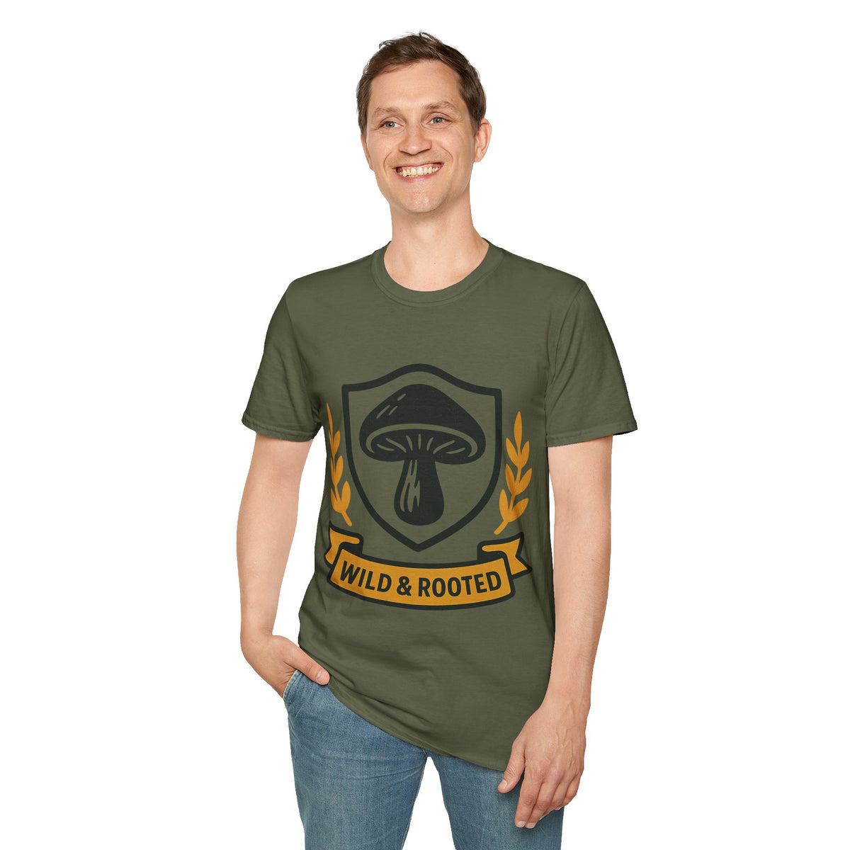 Crest Logo T-Shirt — Subtle Laurel Emblem Tee - Trending Now - September 2026
