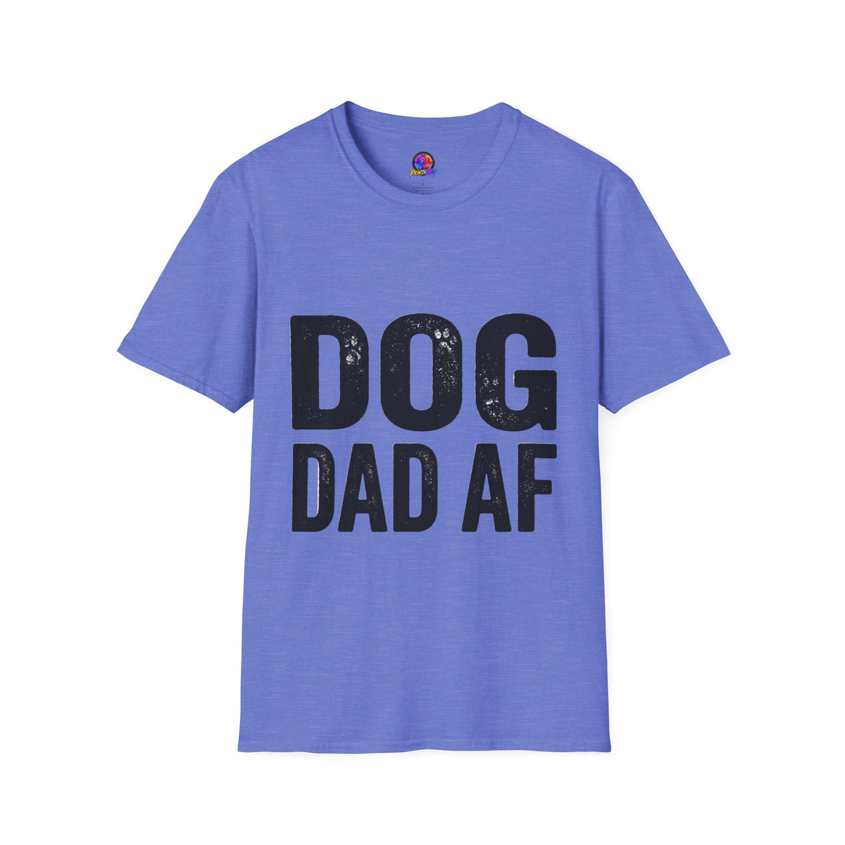 Dog Dad Af Unisex Softstyle T-Shirt