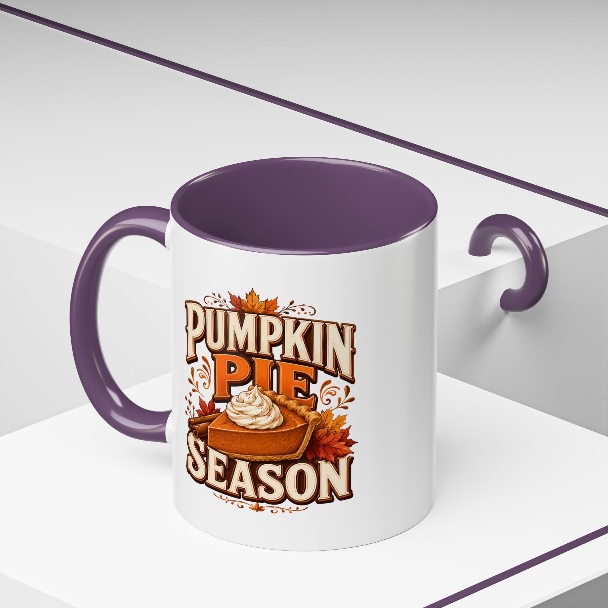 Thanksgiving Mug Pumpkin Pie Season Coffee Mug — Fall Thanksgiving Accent