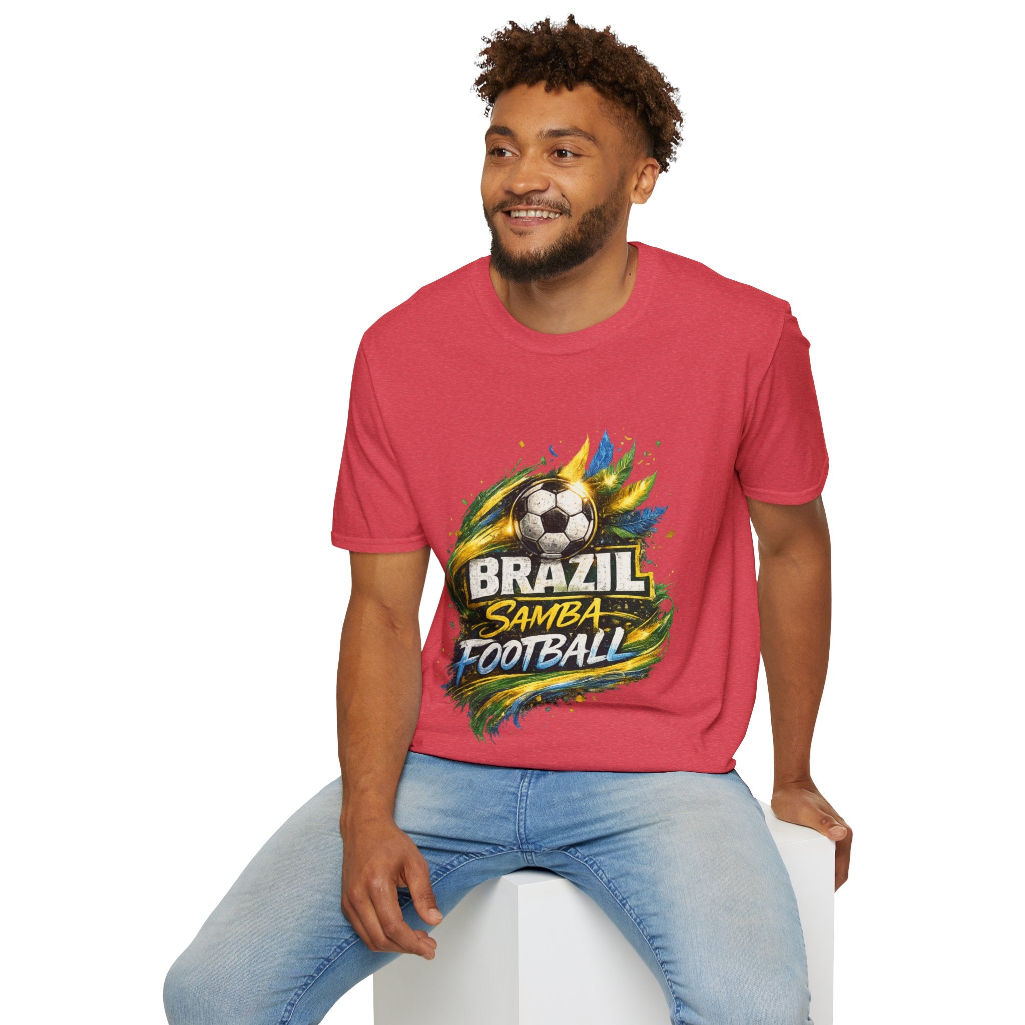 Brazil Samba Football T‑Shirt