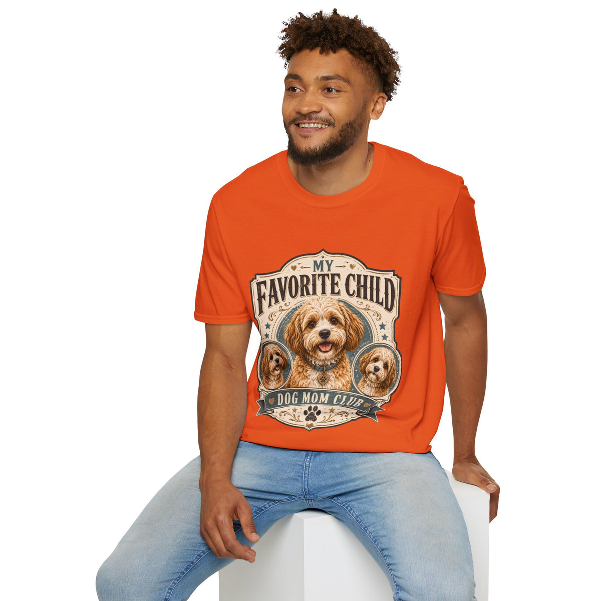 My Favorite Child Dog Mom Club T-Shirt — Cute Puppy Pet Lover Tee