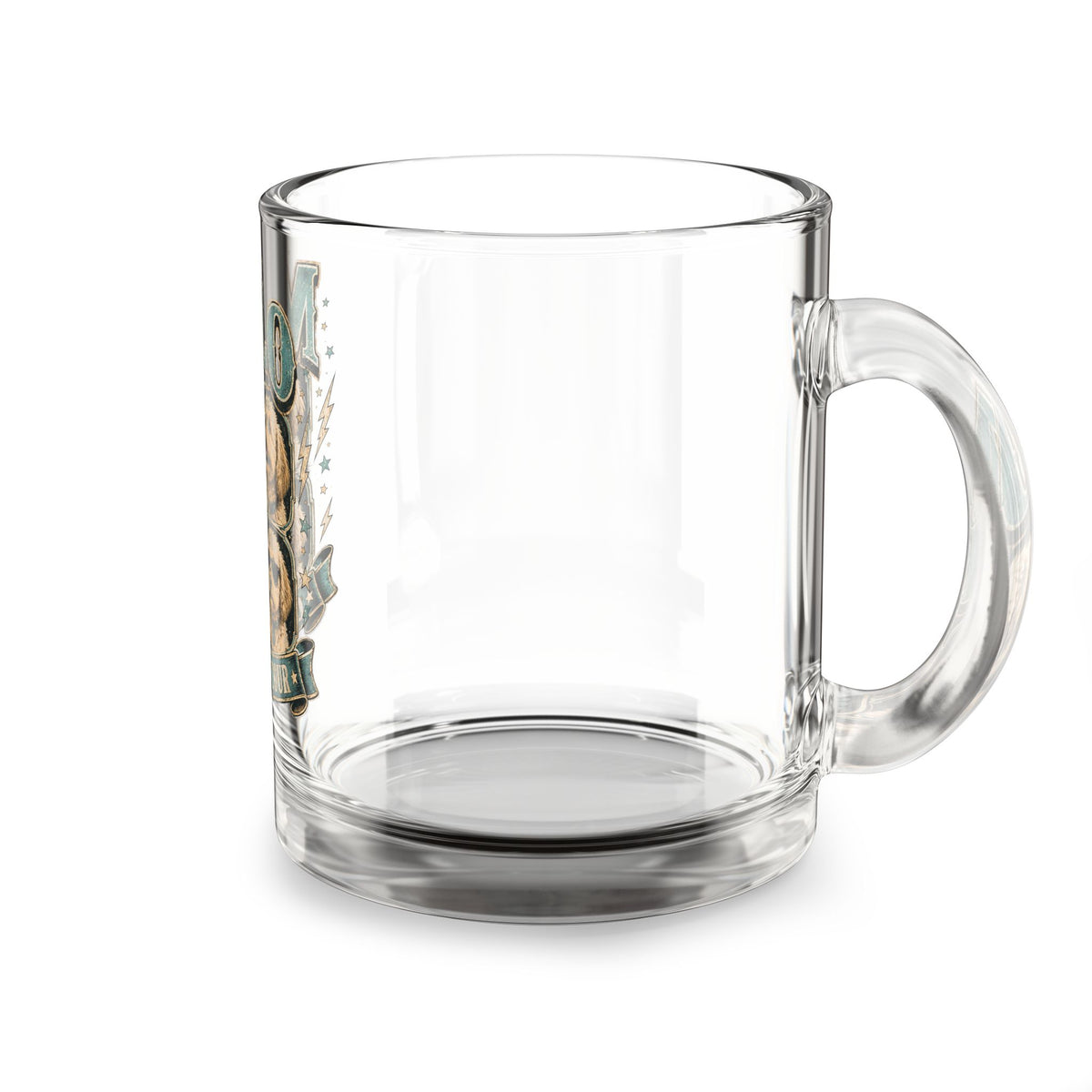 Milo 'Good Boy Tour' Glass Mug — 10oz Dog Lover Coffee Cup Milo Bailey Dog Dad Mom  Glass Mug 10 oz